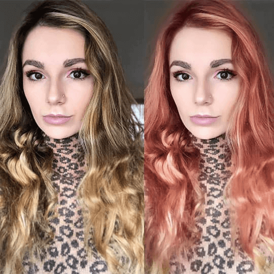 Изменить цвет волос онлайн — фоторедактор RetouchMe